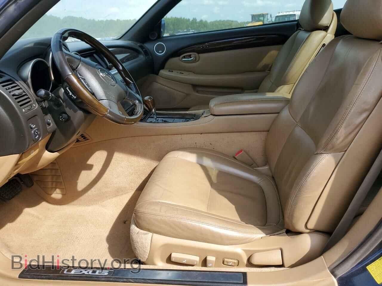 2006 LEXUS SC430 - VIN: JTHFN48YX69006338 - Фото 7