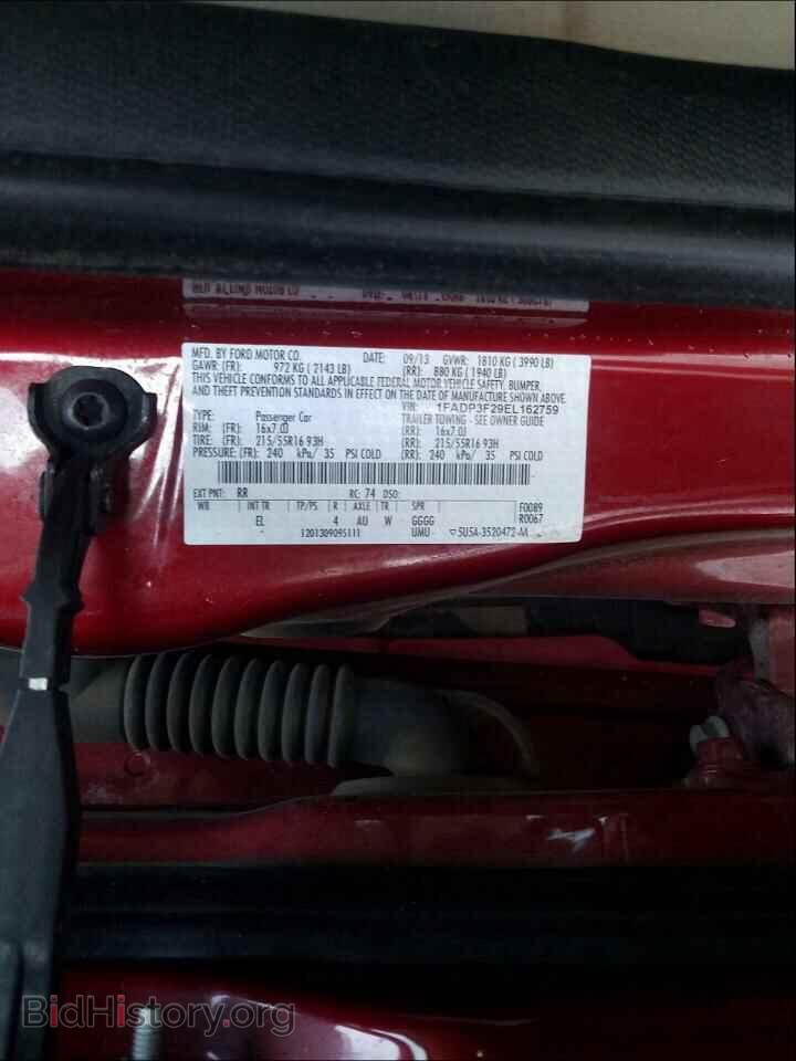 2014 FORD FOCUS - VIN: 1FADP3F29EL162759 - Photo 10