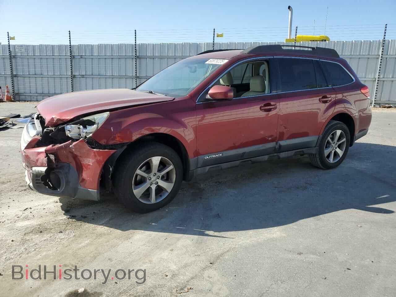Photo 4S4BRBKCXE3200306 - SUBARU OUTBACK 2014