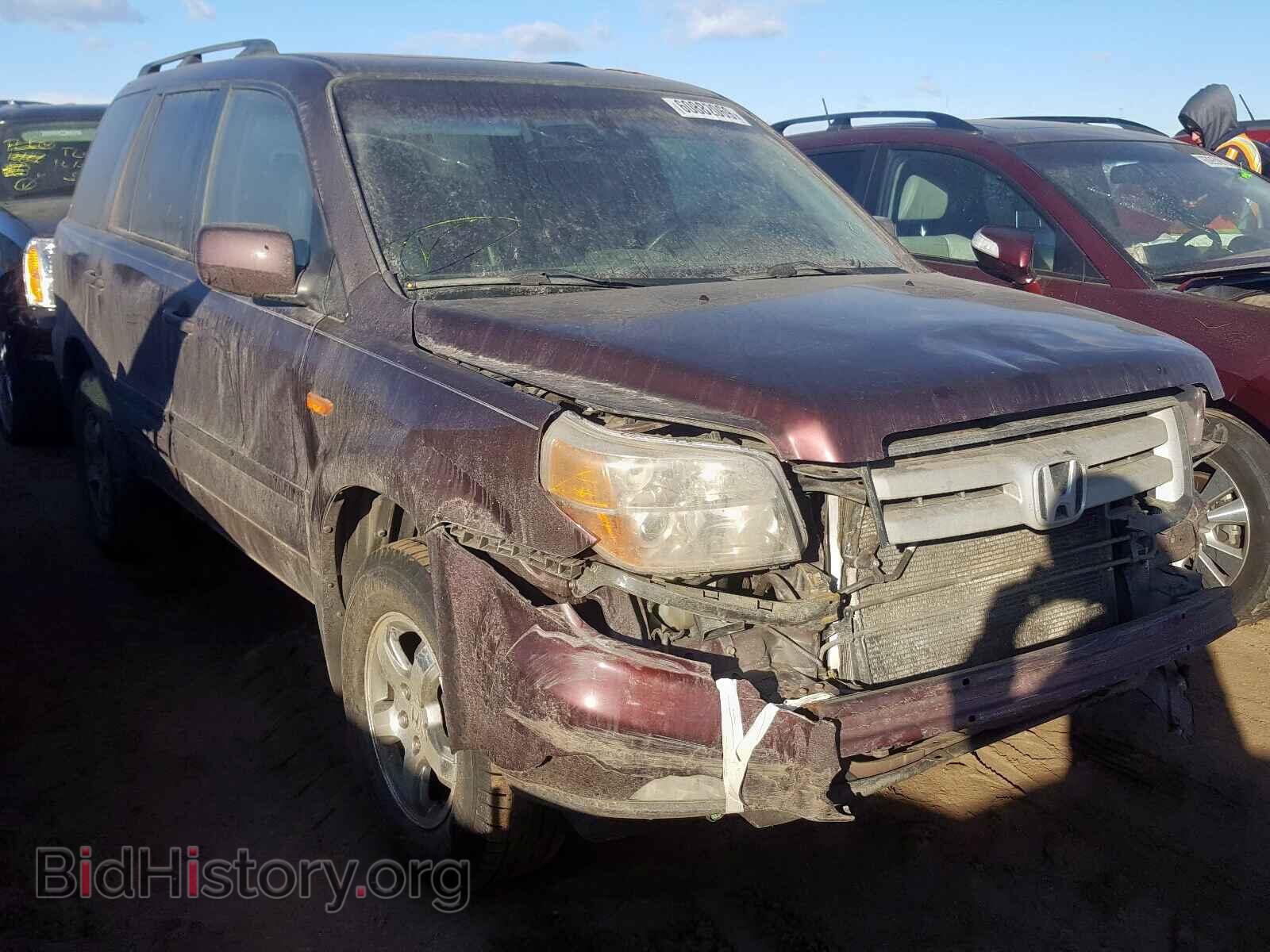 Фотография 2HKYF18577H532835 - HONDA PILOT 2007