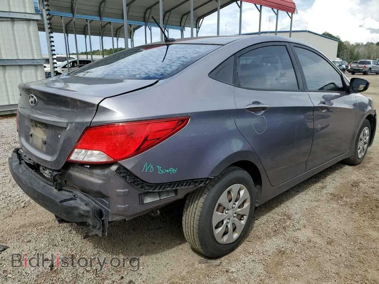 2016 HYUNDAI ACCENT - VIN: KMHCT4AE8GU964561 - Фото 3