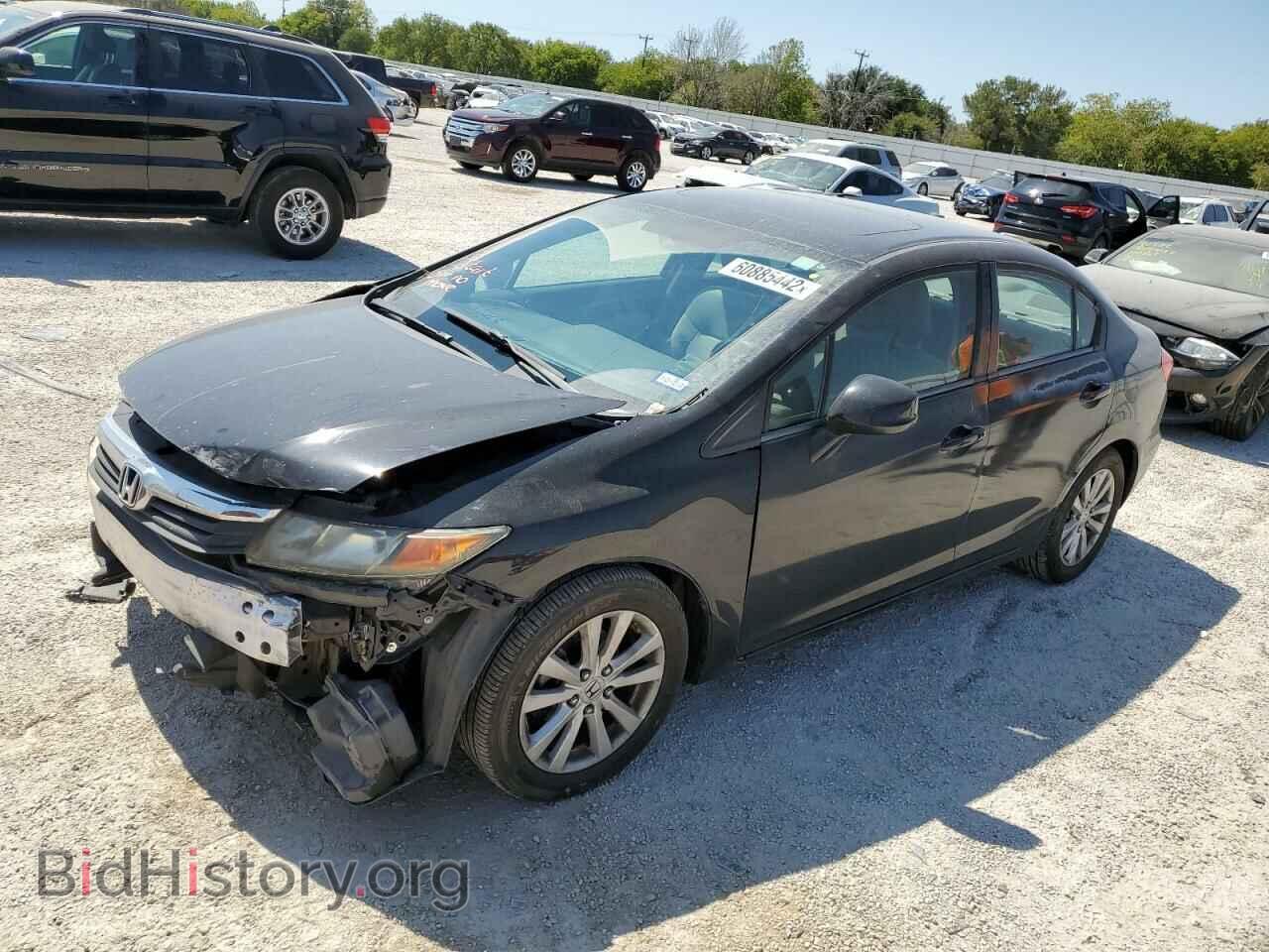 2012 HONDA CIVIC - VIN: 2HGFB2F88CH521966 - Photo 2