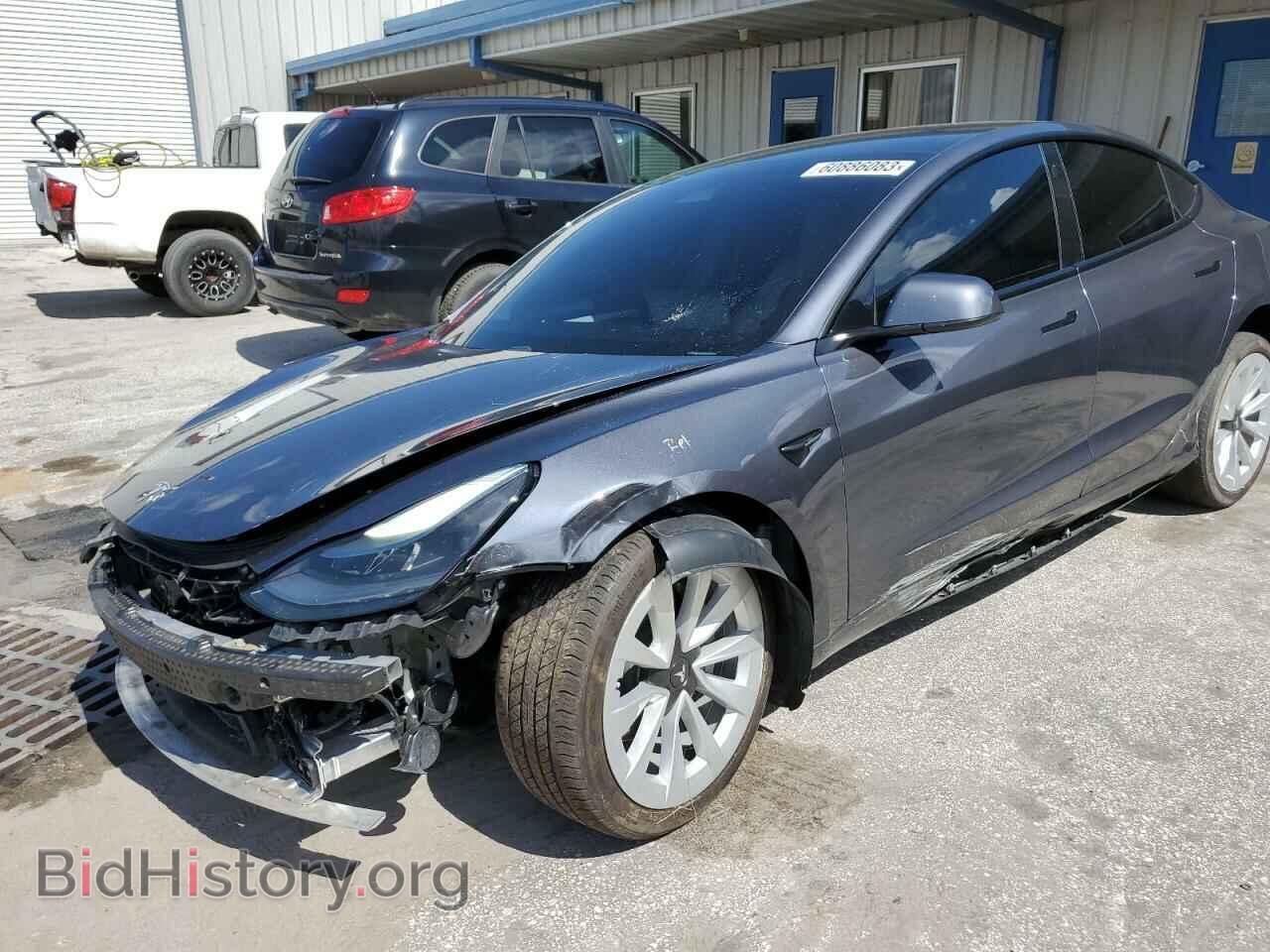 Photo 5YJ3E1EA1MF019248 - TESLA MODEL 3 2021