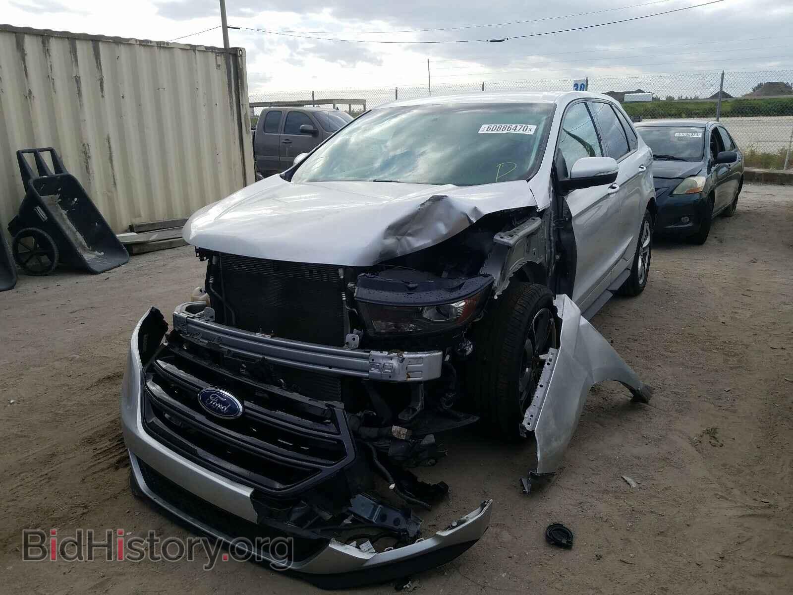 2016 FORD EDGE - VIN: 2FMPK4AP0GBB45006 - Фото 2