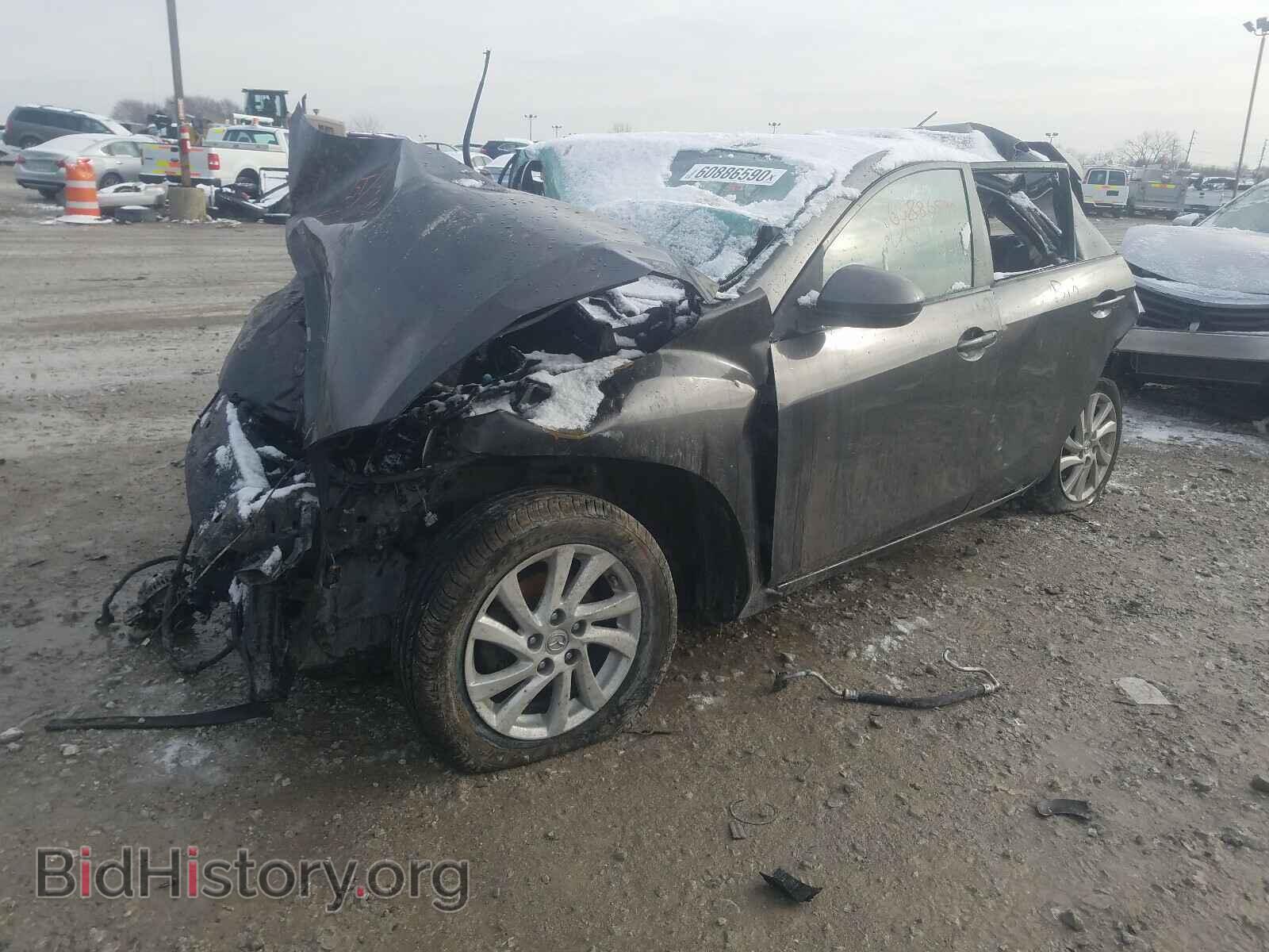 2012 MAZDA 3 - VIN: JM1BL1L70C1605827 - Фото 2