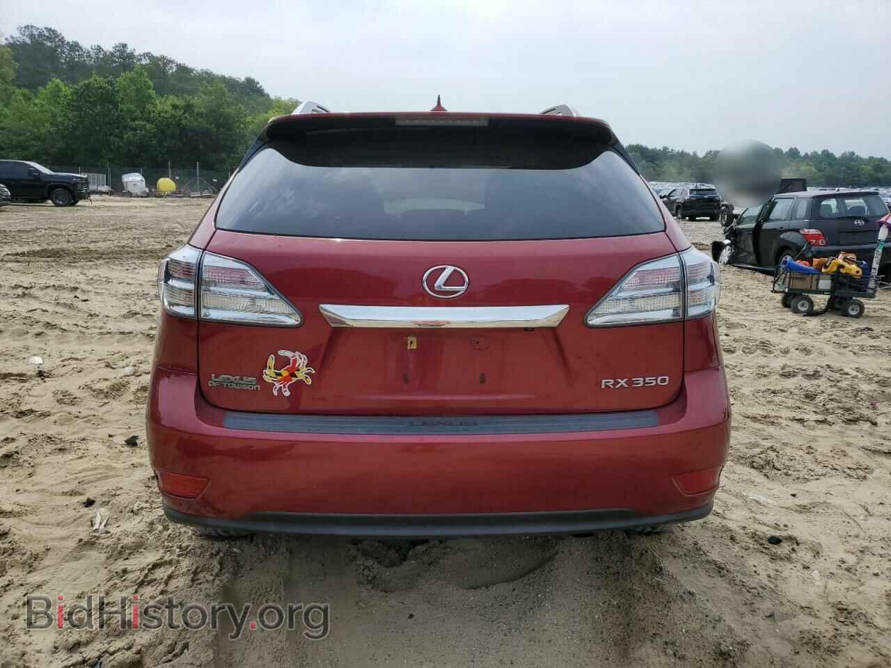 2011 LEXUS RX350 - VIN: 2T2BK1BA3BC083572 - Фото 6
