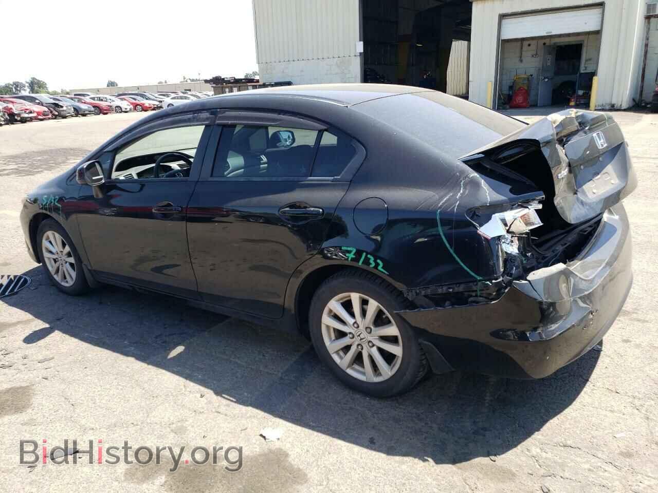 2012 HONDA CIVIC - VIN: 2HGFB2F86CH301810 - Фото 2