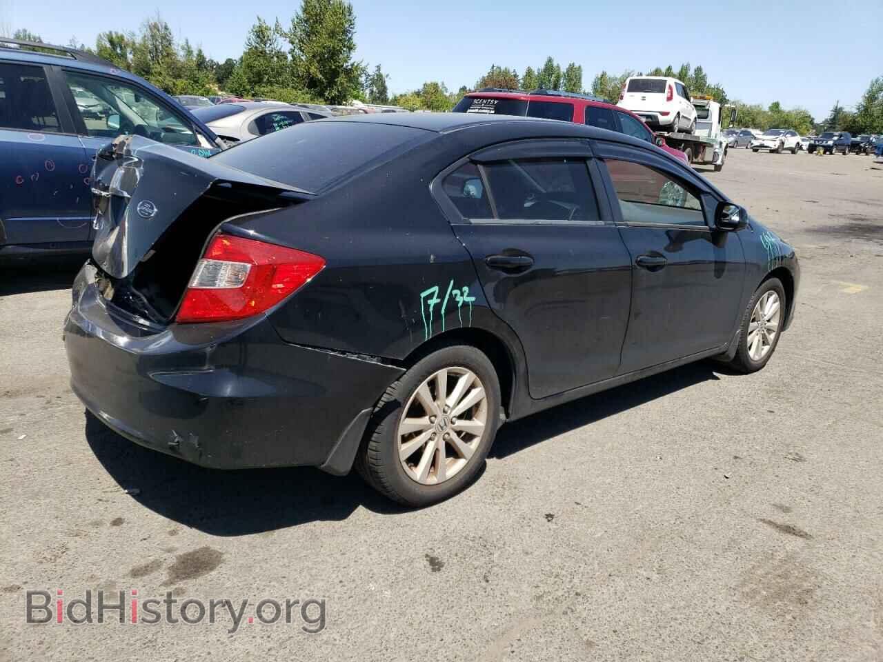 2012 HONDA CIVIC - VIN: 2HGFB2F86CH301810 - Фото 3