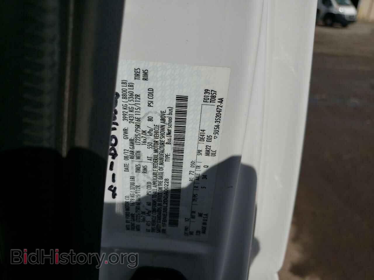 2013 FORD ECONOLINE - VIN: 1FBNE3BL2DDA00228 - Photo 10