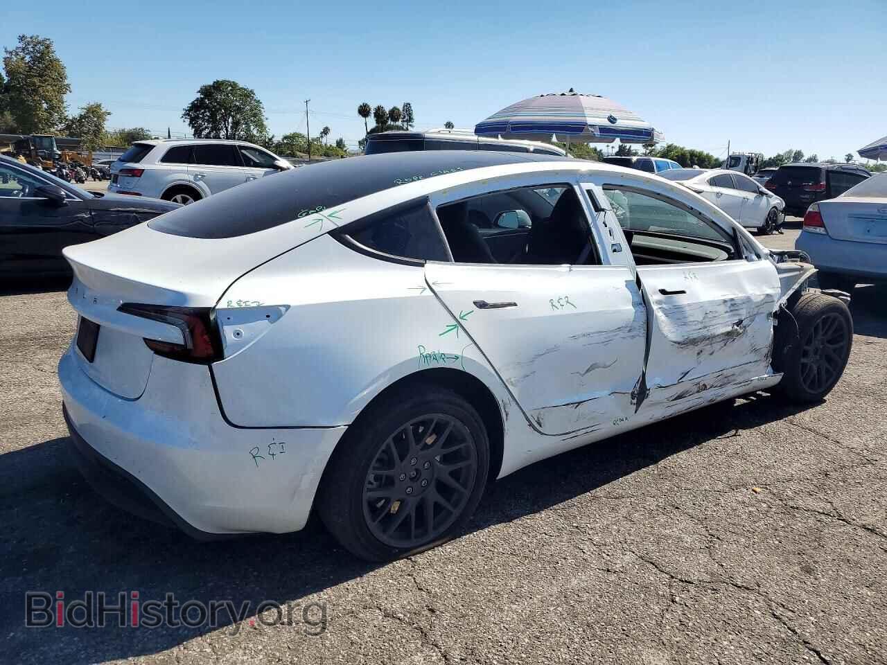 2025 TESLA MODEL 3 - VIN: 5YJ3E1EA5SF072046 - Фото 3