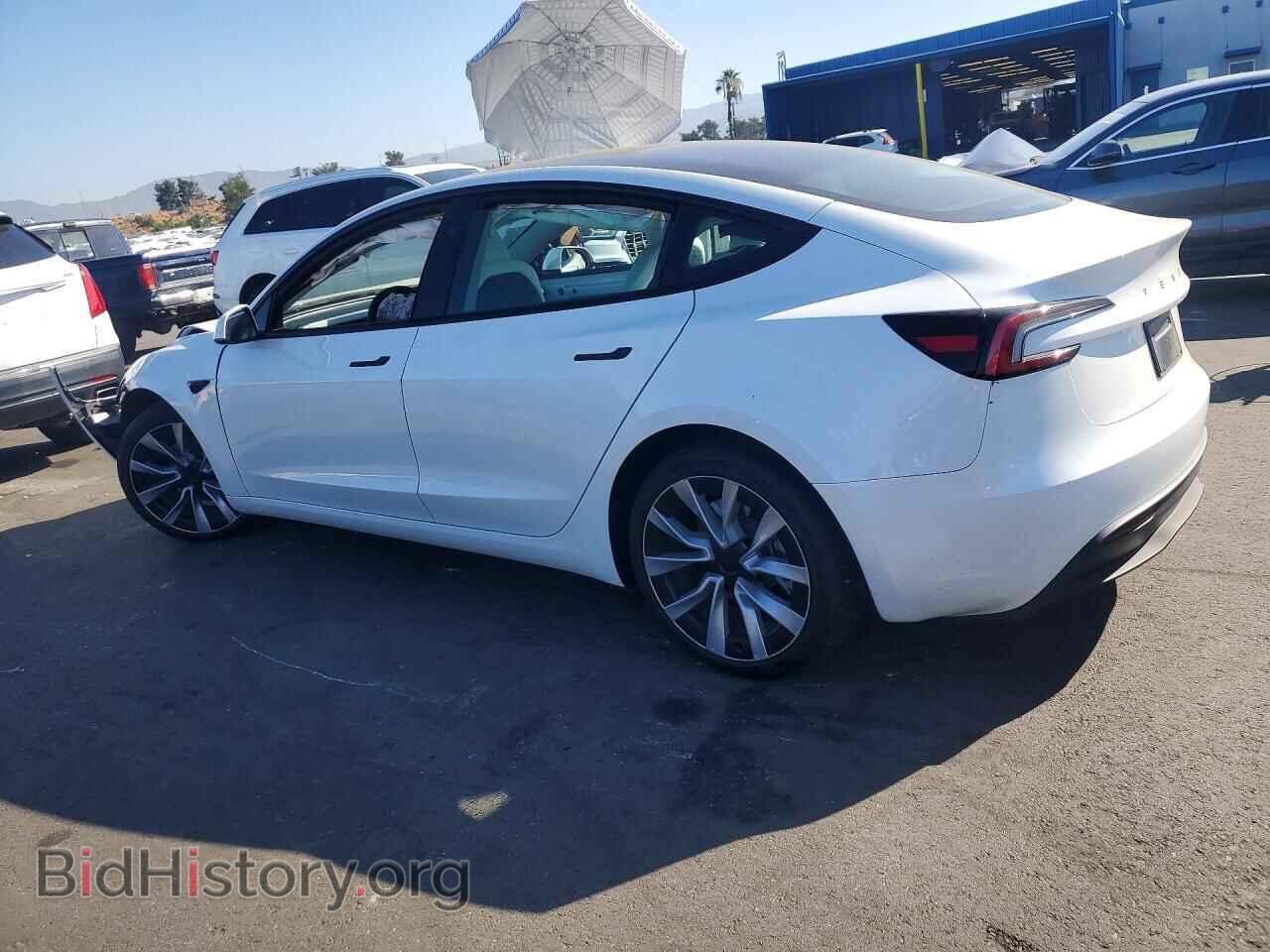2024 TESLA MODEL 3 - VIN: 5YJ3E1EA2RF869655 - Photo 2