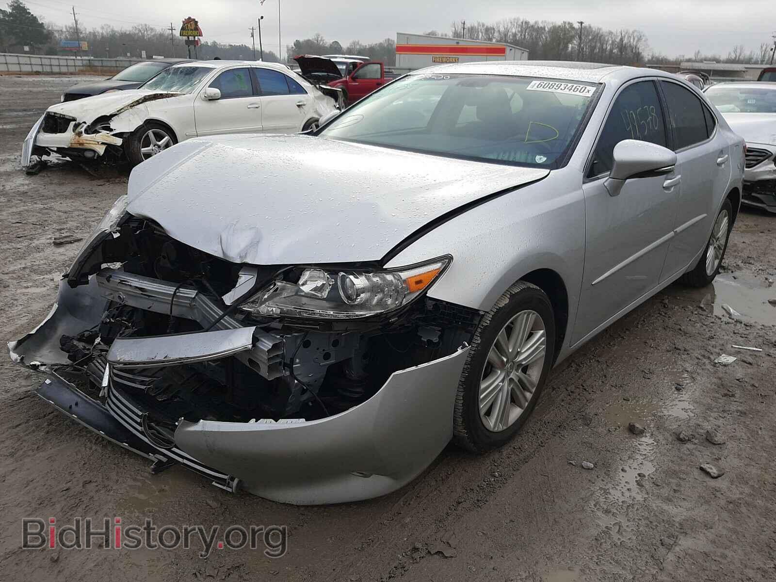 2014 LEXUS ES350 - VIN: JTHBK1GG0E2098453 - Фото 2