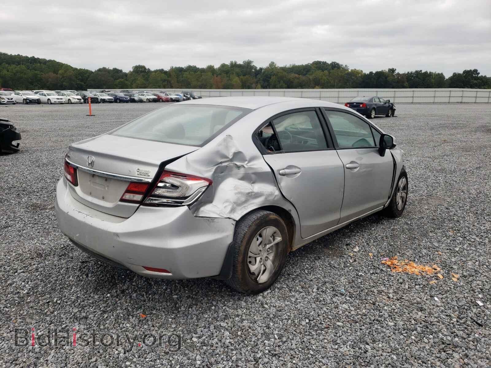 2013 HONDA CIVIC - VIN: 2HGFB2F55DH602091 - Фото 4