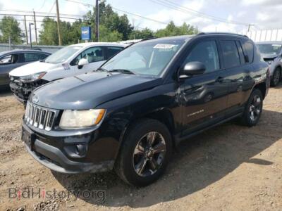 2012 Jeep COMPASS Compass SP, черный — VIN 1C4NJDBB7CD553315, Copart