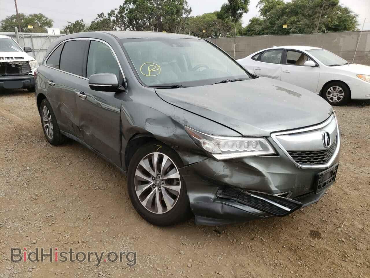Photo 5FRYD3H40EB007747 - ACURA MDX 2014