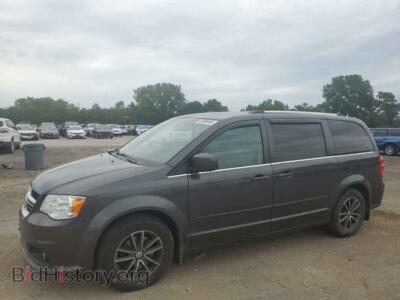 2016 Dodge CARAVAN SXT, gray — VIN 2C4RDGCG6GR315267, Copart