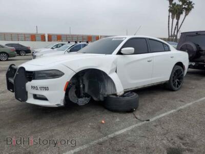 2016 Dodge CHARGER SXT, белый — VIN 2C3CDXHG7GH159376, Copart