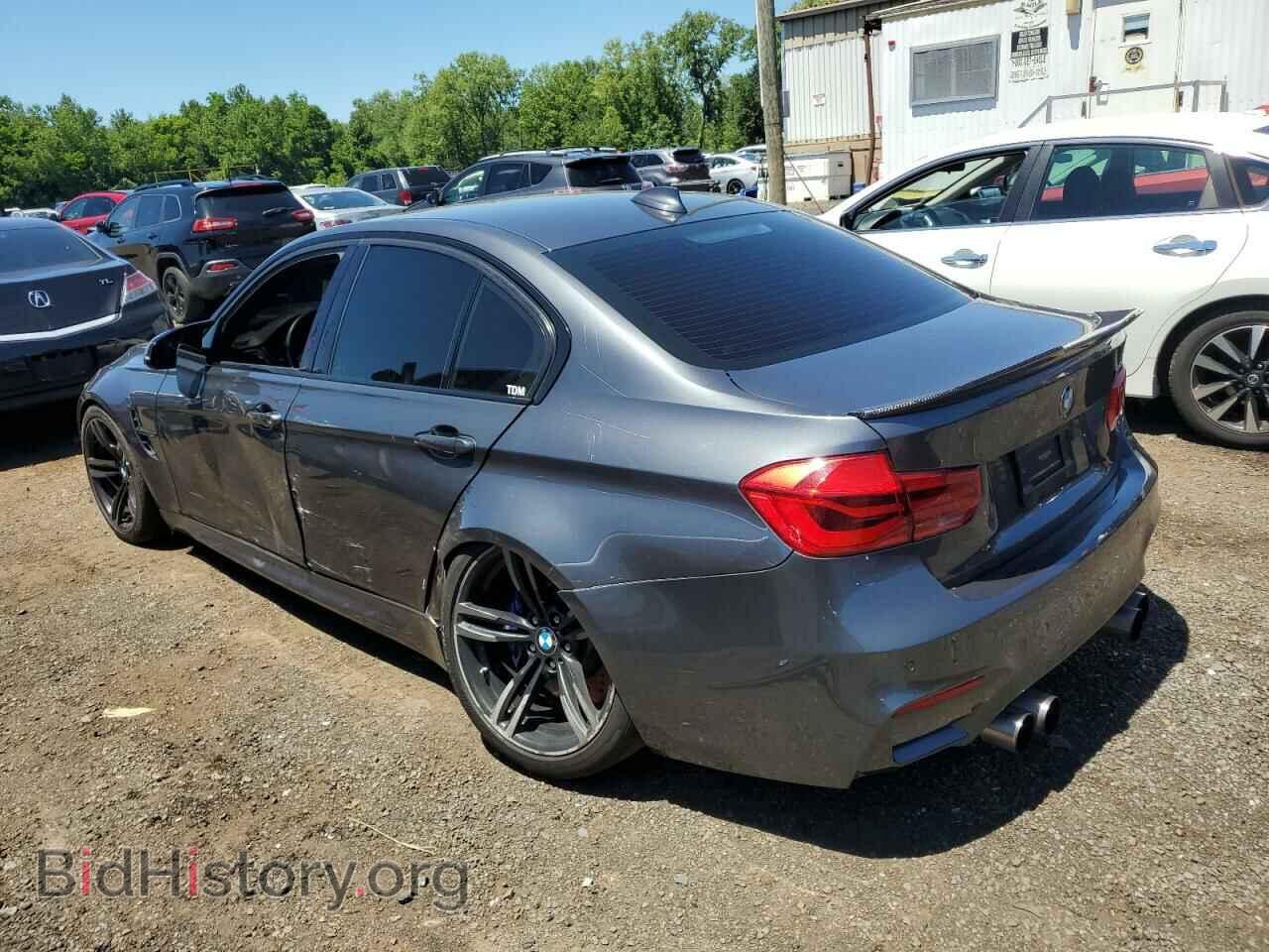 2015 BMW M3 - VIN: WBS3C9C58FP805754 - Фото 2