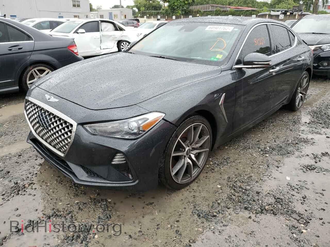 2019 GENESIS G70 - VIN: KMTG34LE3KU012919 - Фото 2