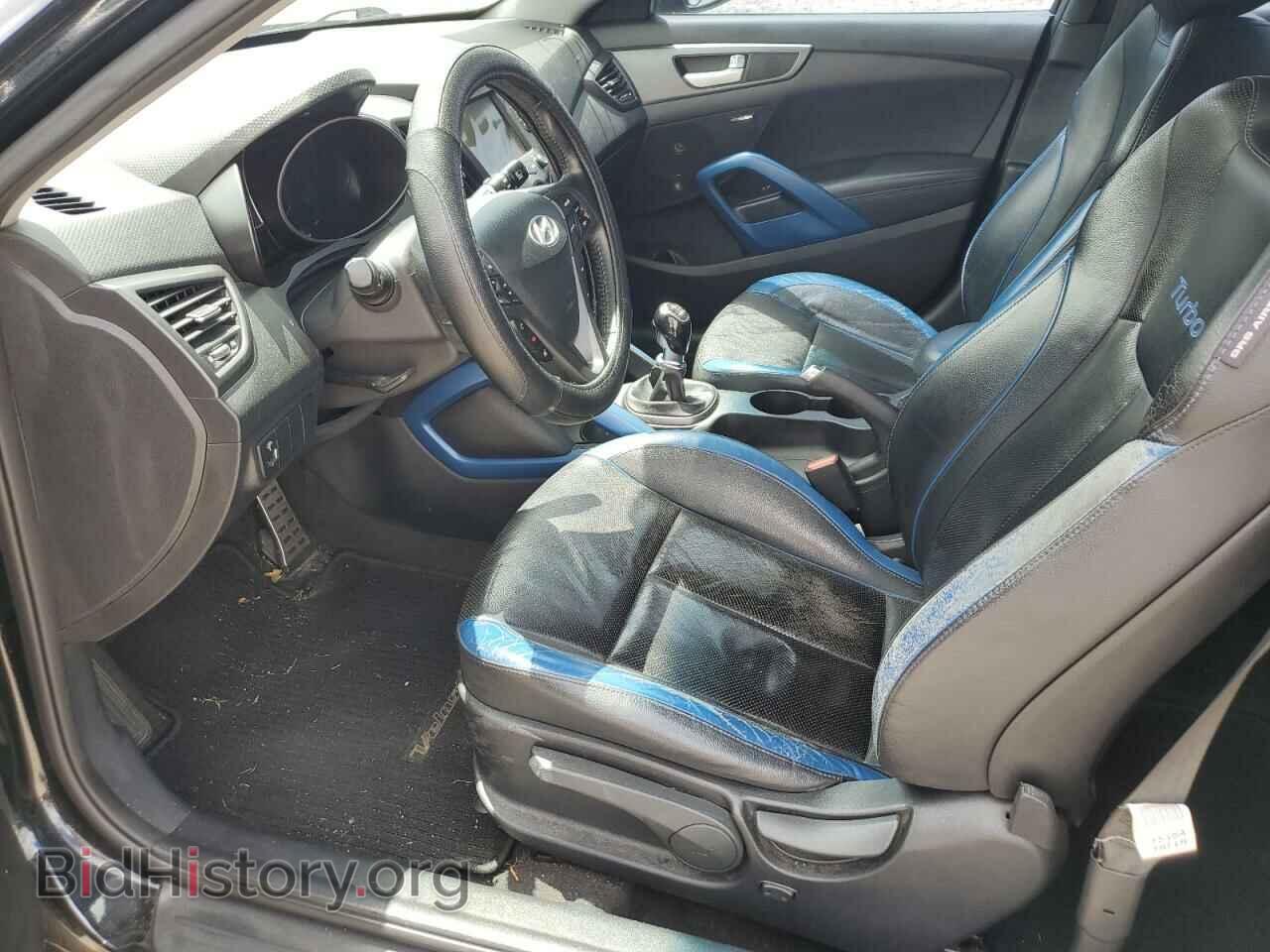 2013 HYUNDAI VELOSTER - VIN: KMHTC6AE2DU177578 - Фото 7