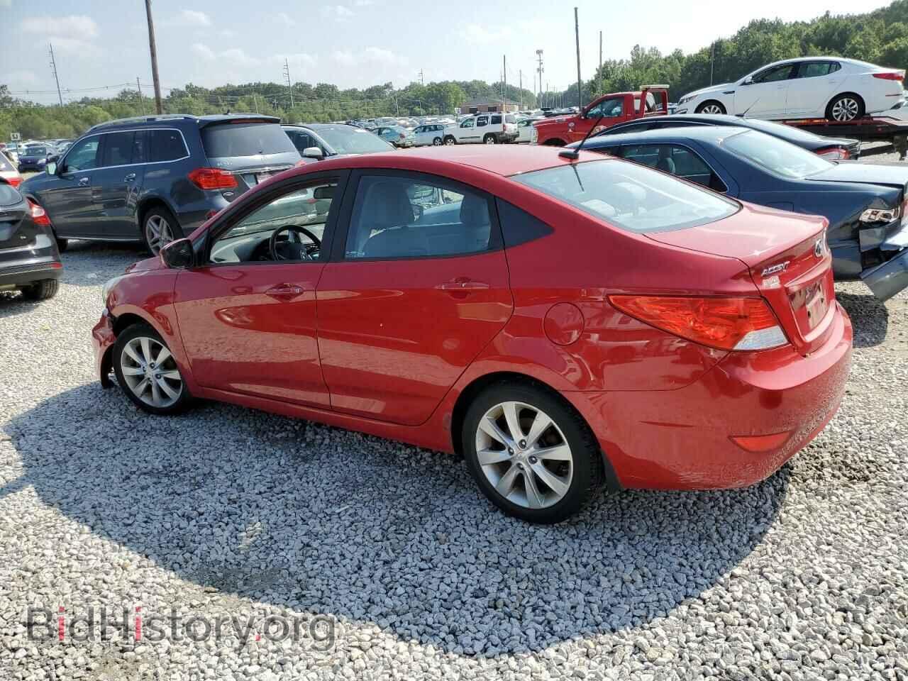 2012 HYUNDAI ACCENT - VIN: KMHCU4AE1CU129926 - Фото 2