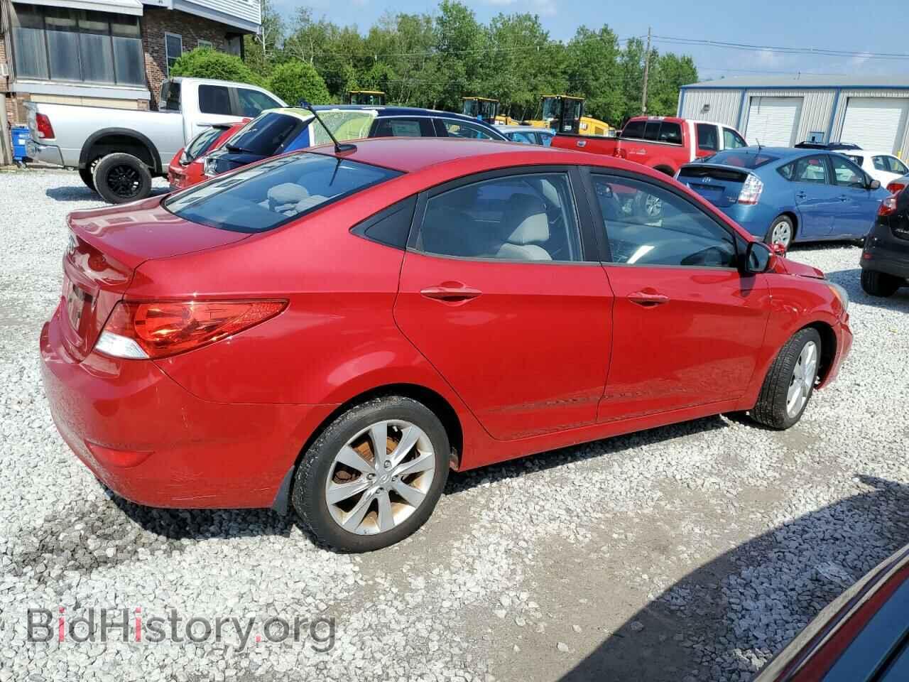 2012 HYUNDAI ACCENT - VIN: KMHCU4AE1CU129926 - Фото 3