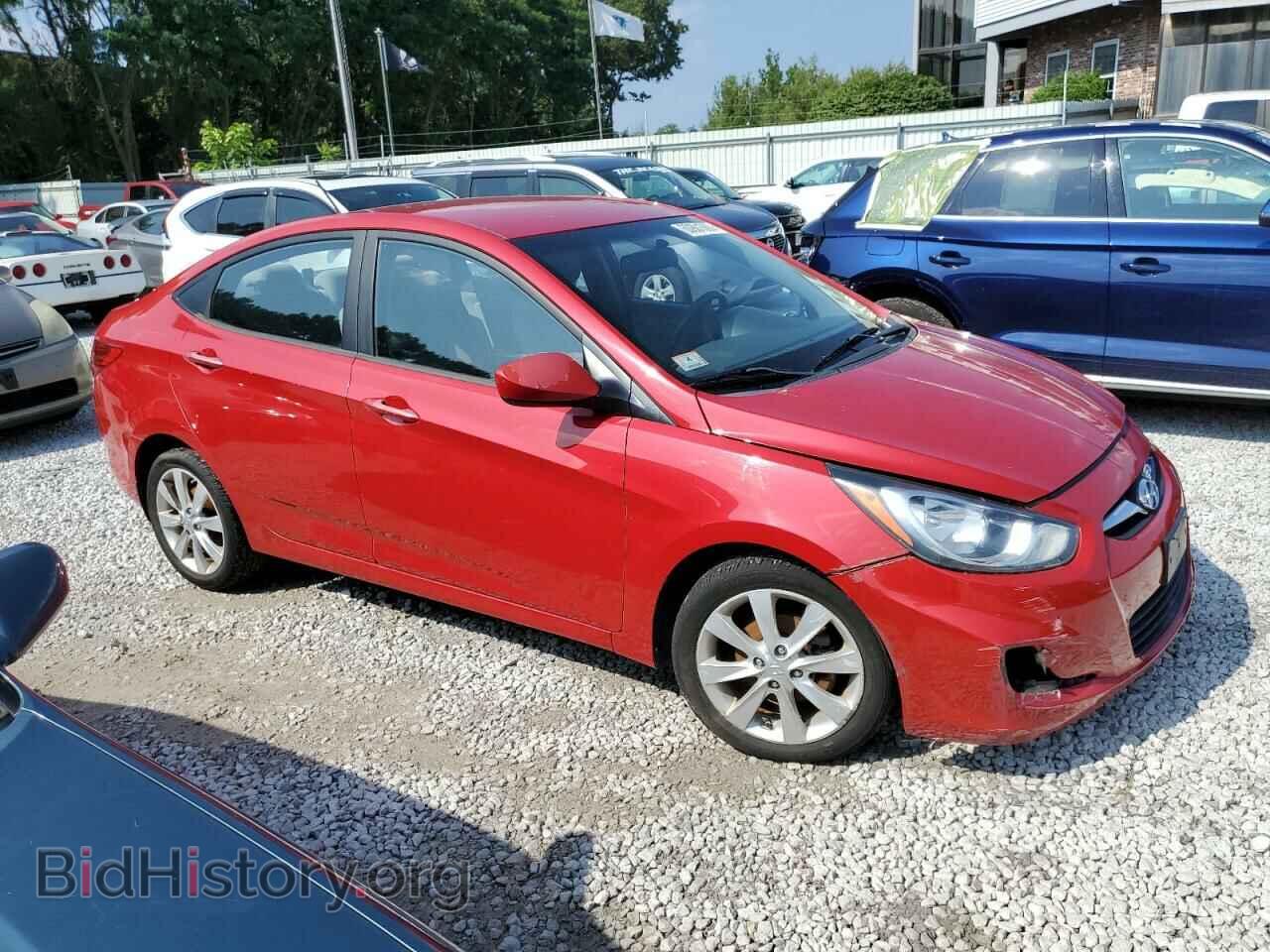 2012 HYUNDAI ACCENT - VIN: KMHCU4AE1CU129926 - Фото 4