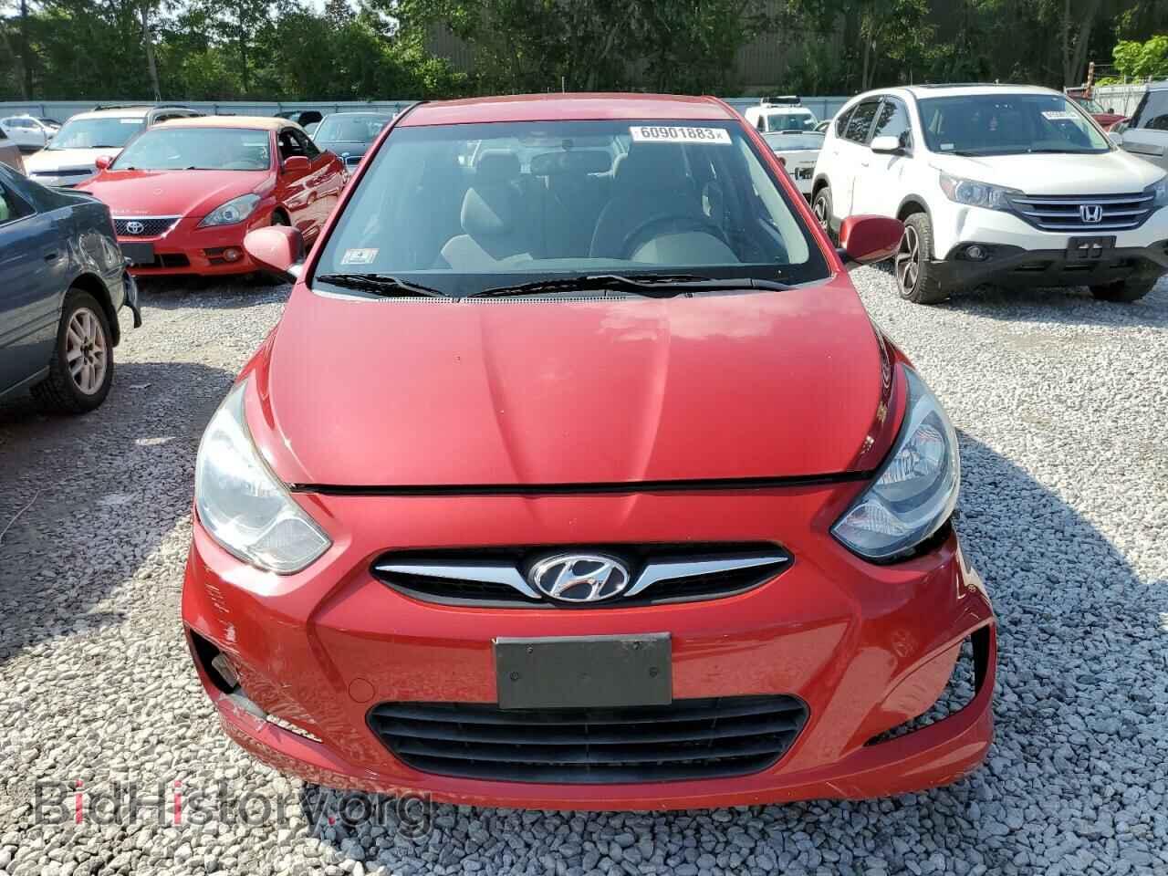 2012 HYUNDAI ACCENT - VIN: KMHCU4AE1CU129926 - Фото 5