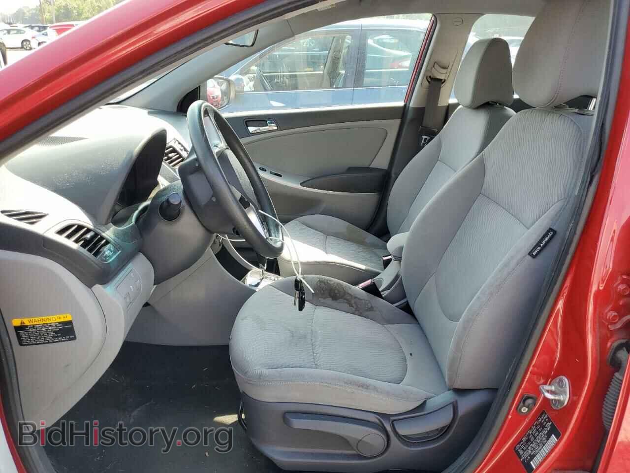 2012 HYUNDAI ACCENT - VIN: KMHCU4AE1CU129926 - Фото 7