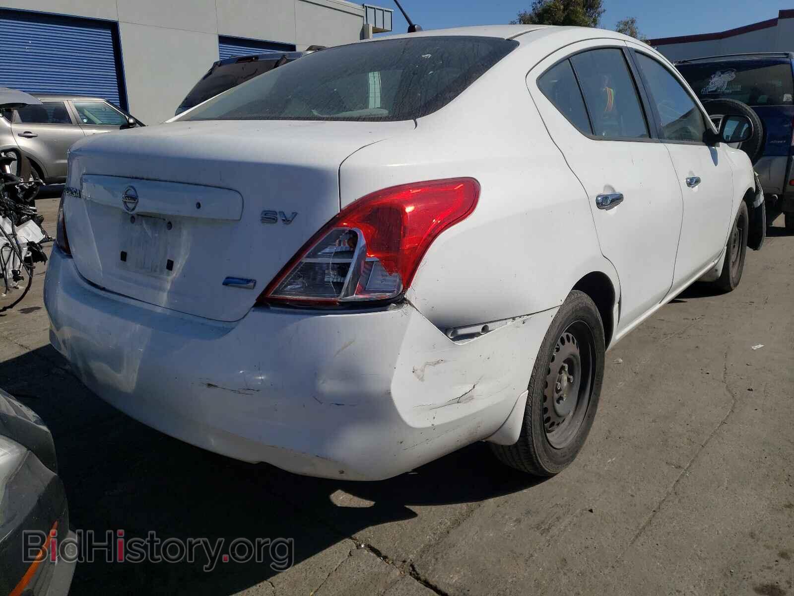 2012 NISSAN VERSA - VIN: 3N1CN7AP2CL917969 - Фото 4