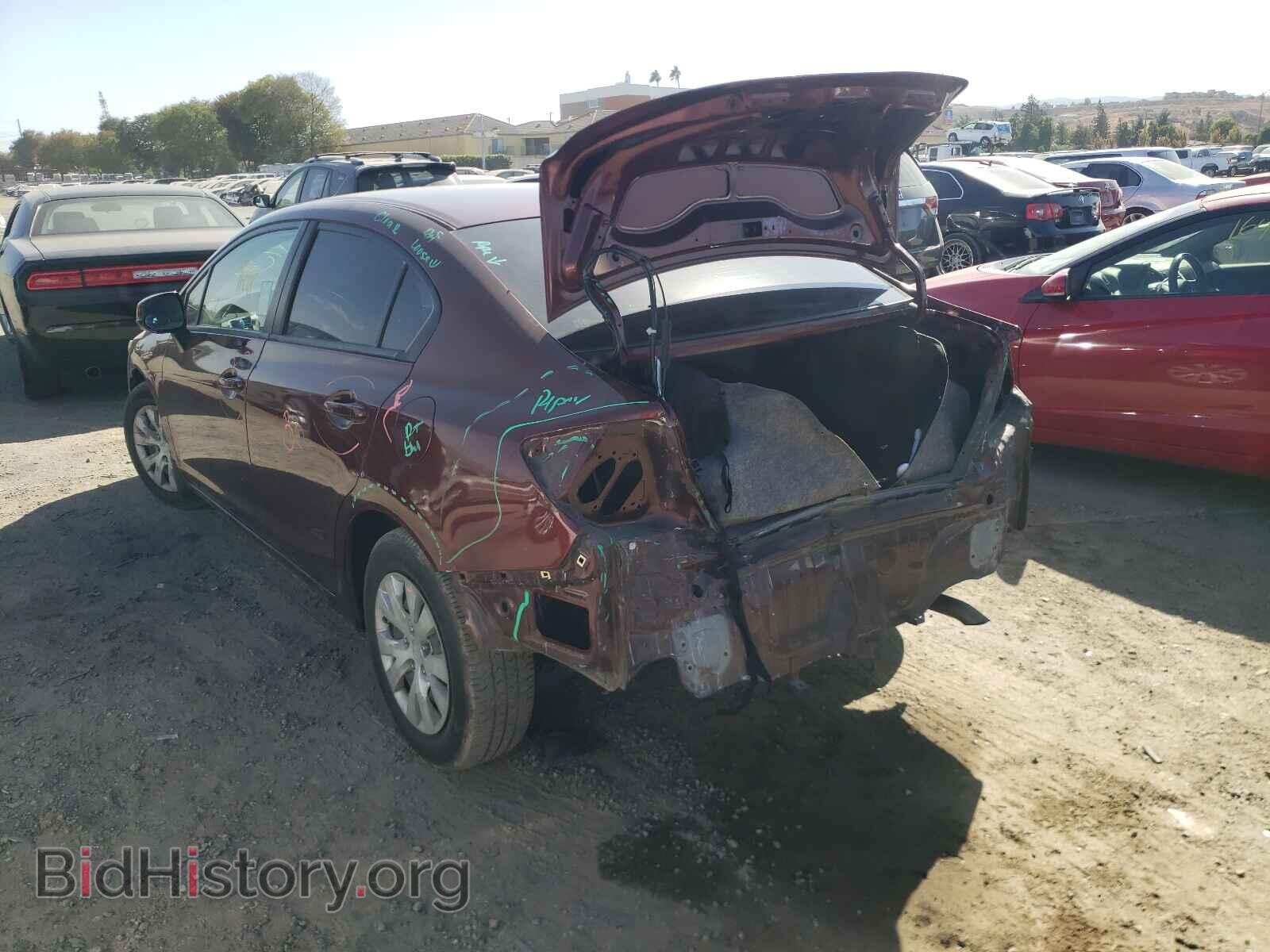 2012 HONDA CIVIC - VIN: JHMFB2F57CS004637 - Фото 3
