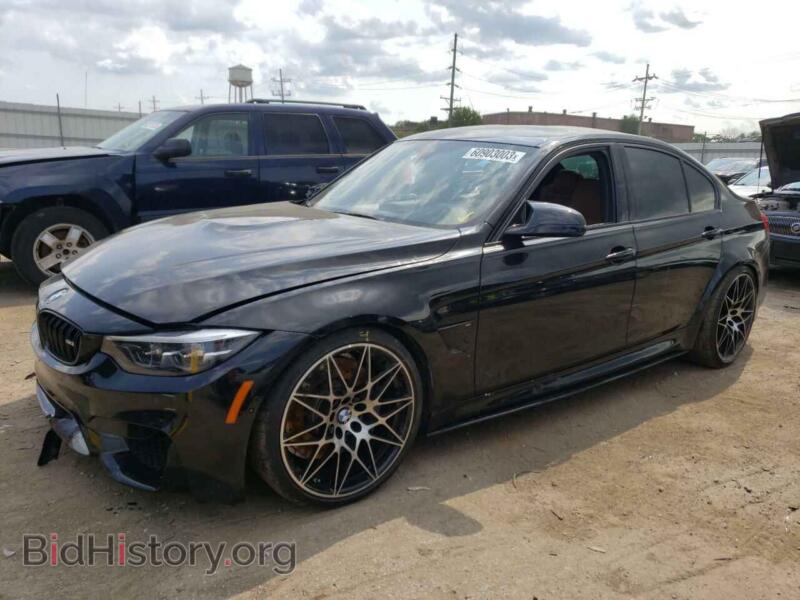2018 BMW M3 (VIN WBS8M9C51J5L00114) — photo 1 of 12, Copart, damage: all over