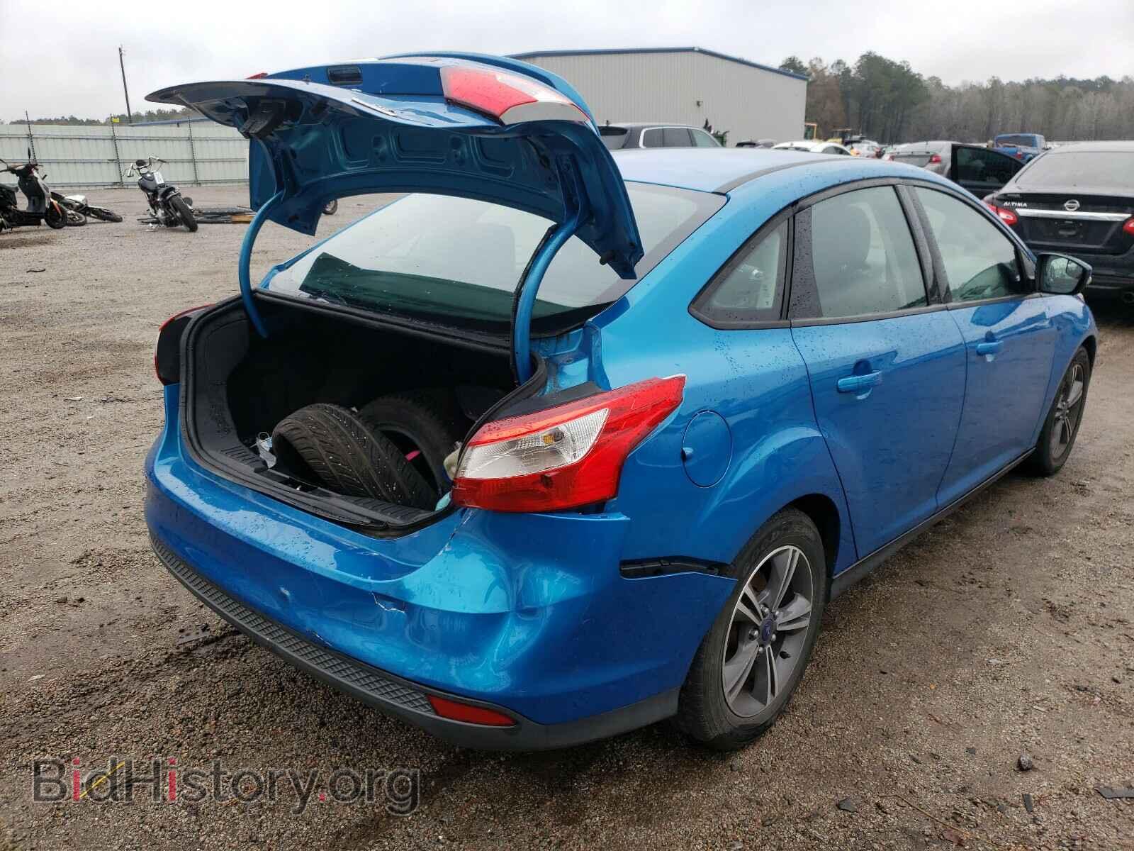 2014 FORD FOCUS - VIN: 1FADP3F24EL396470 - Фото 4
