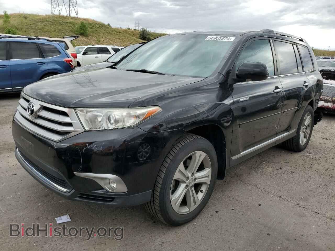 Photo 5TDDK3EH6CS133536 - TOYOTA HIGHLANDER 2012