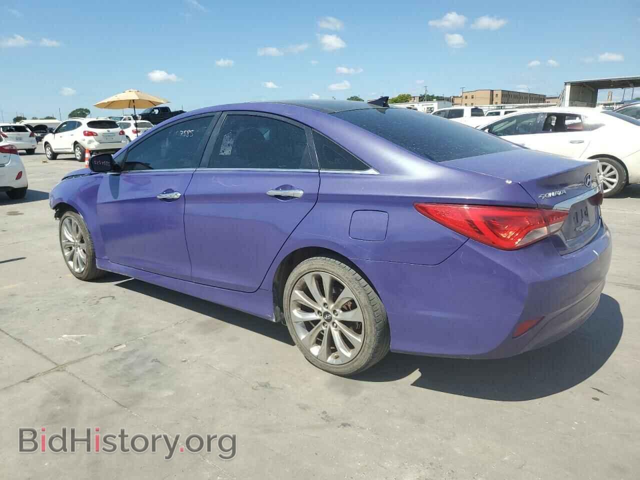 2014 HYUNDAI SONATA - VIN: 5NPEC4AC0EH910772 - Фото 2