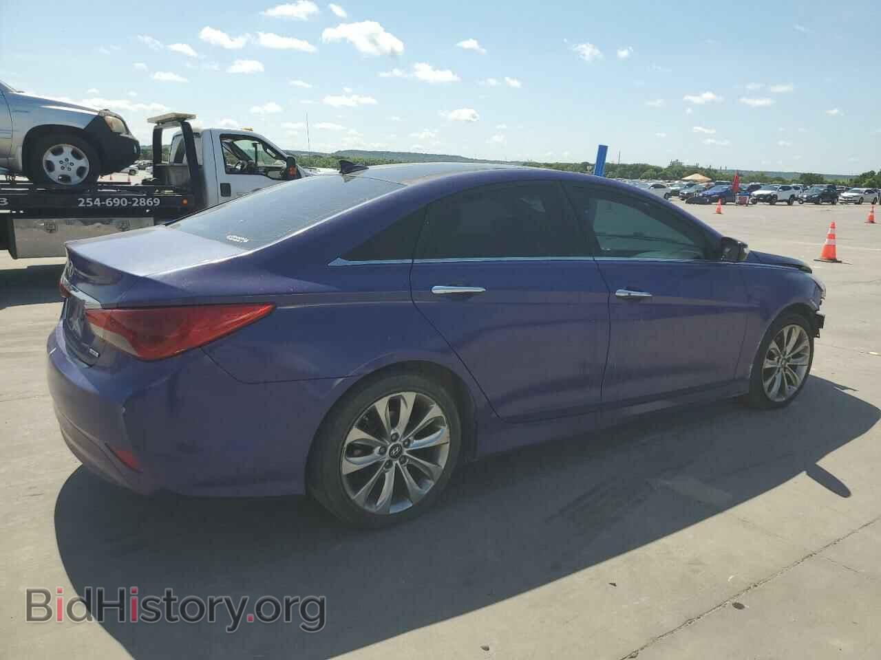 2014 HYUNDAI SONATA - VIN: 5NPEC4AC0EH910772 - Фото 3
