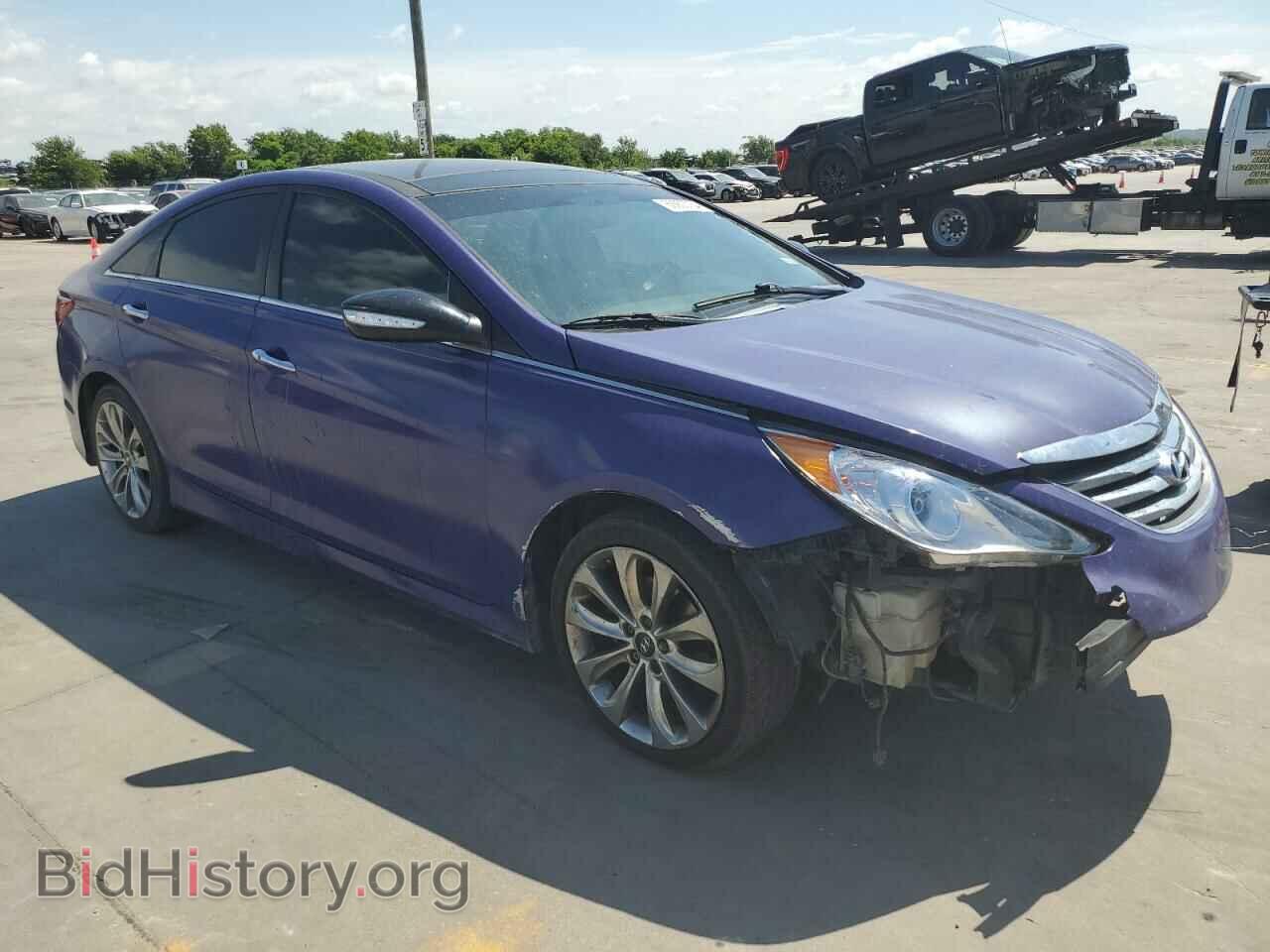 2014 HYUNDAI SONATA - VIN: 5NPEC4AC0EH910772 - Фото 4