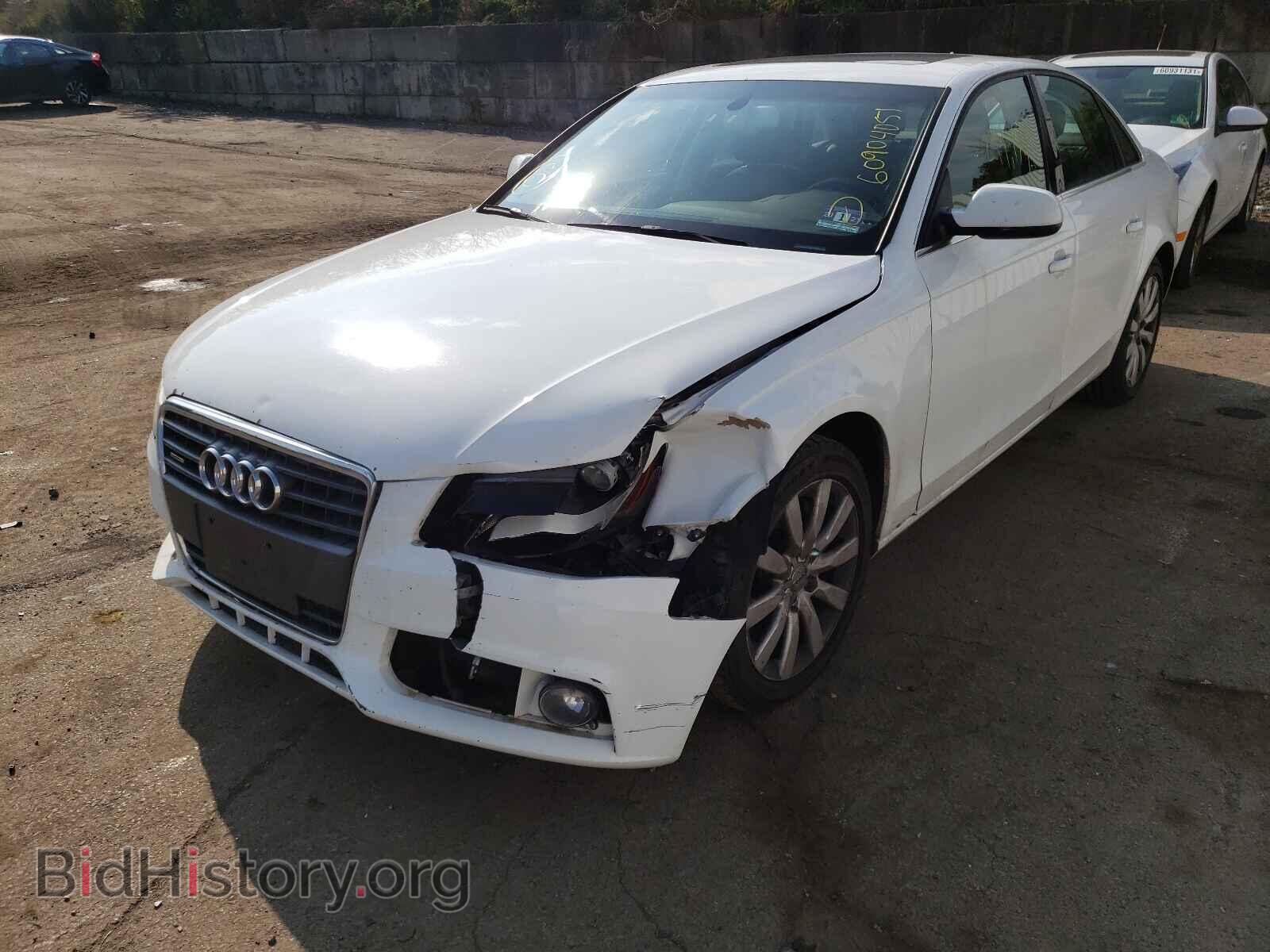 2011 AUDI A4 - VIN: WAUFFAFL7BN025514 - Фото 2