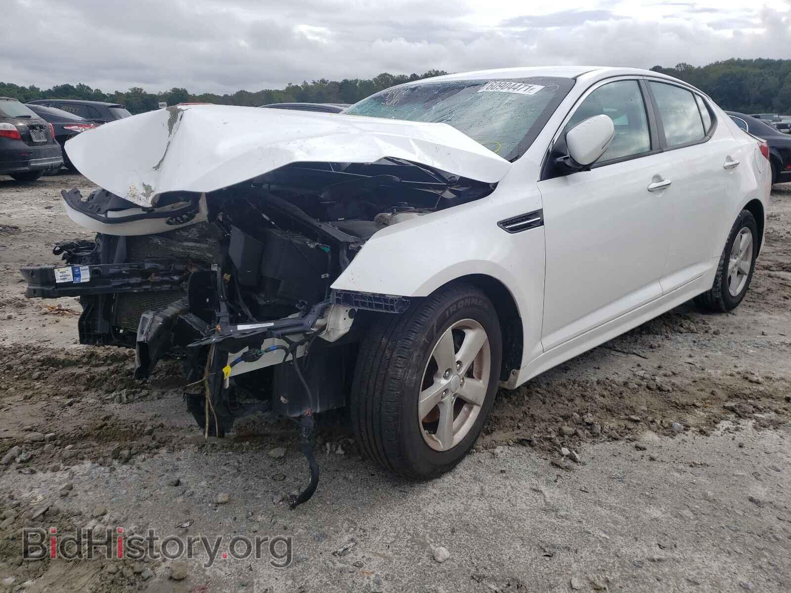 2015 KIA OPTIMA - VIN: KNAGM4A76F5605106 - Фото 2