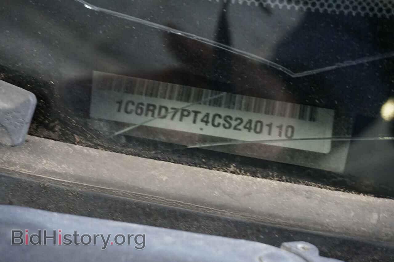 2012 DODGE RAM 1500 - VIN: 1C6RD7PT4CS240110 - Фото 10
