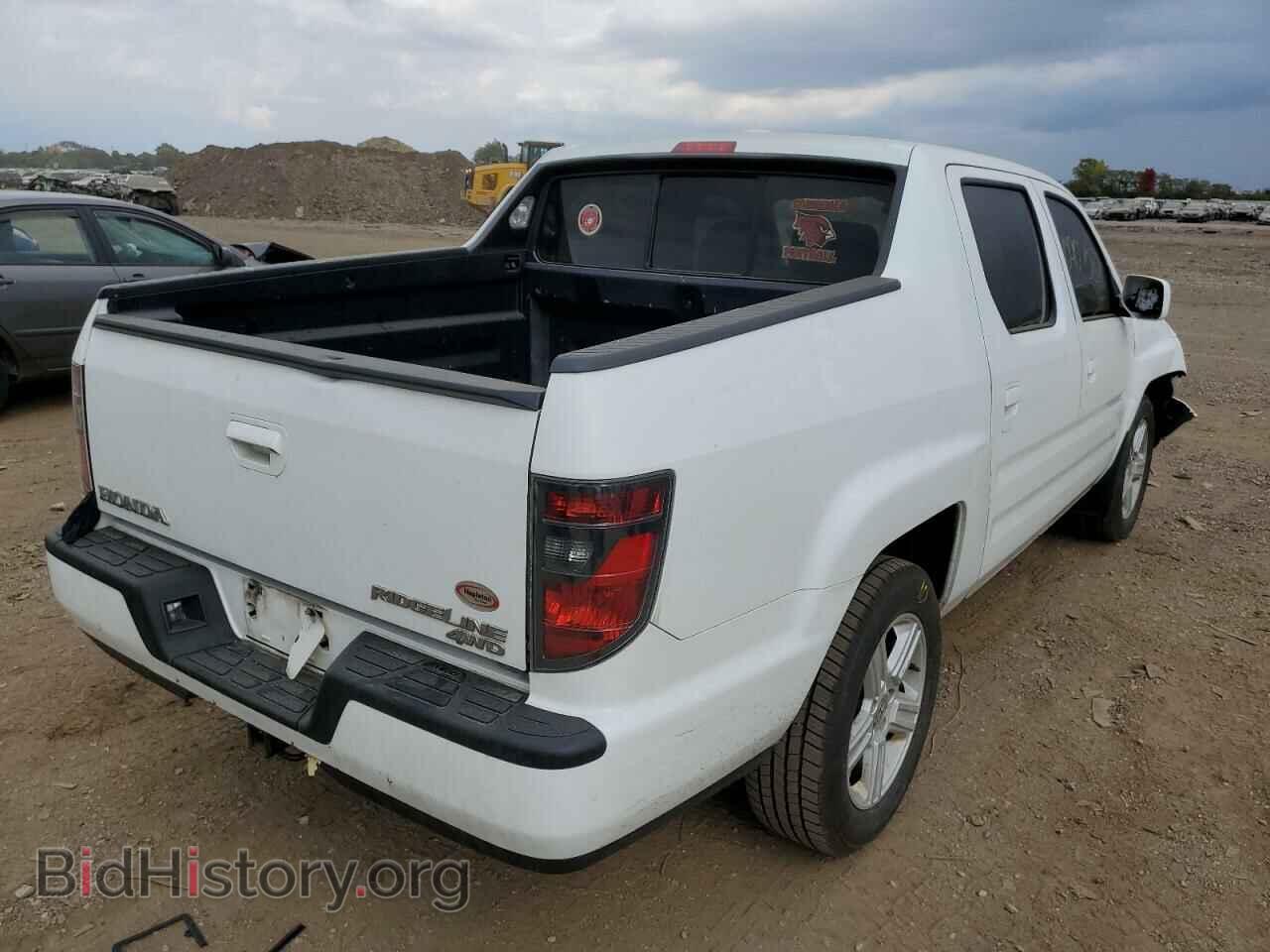 2014 HONDA RIDGELINE - VIN: 5FPYK1F55EB013302 - Фото 4