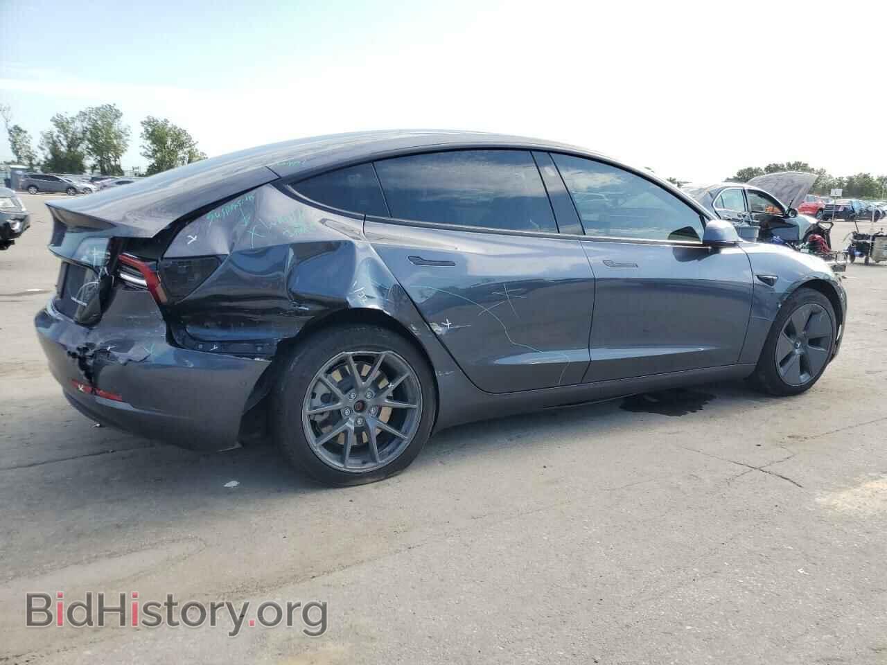 2022 TESLA MODEL 3 - VIN: 5YJ3E1EB5NF195486 - Фото 3