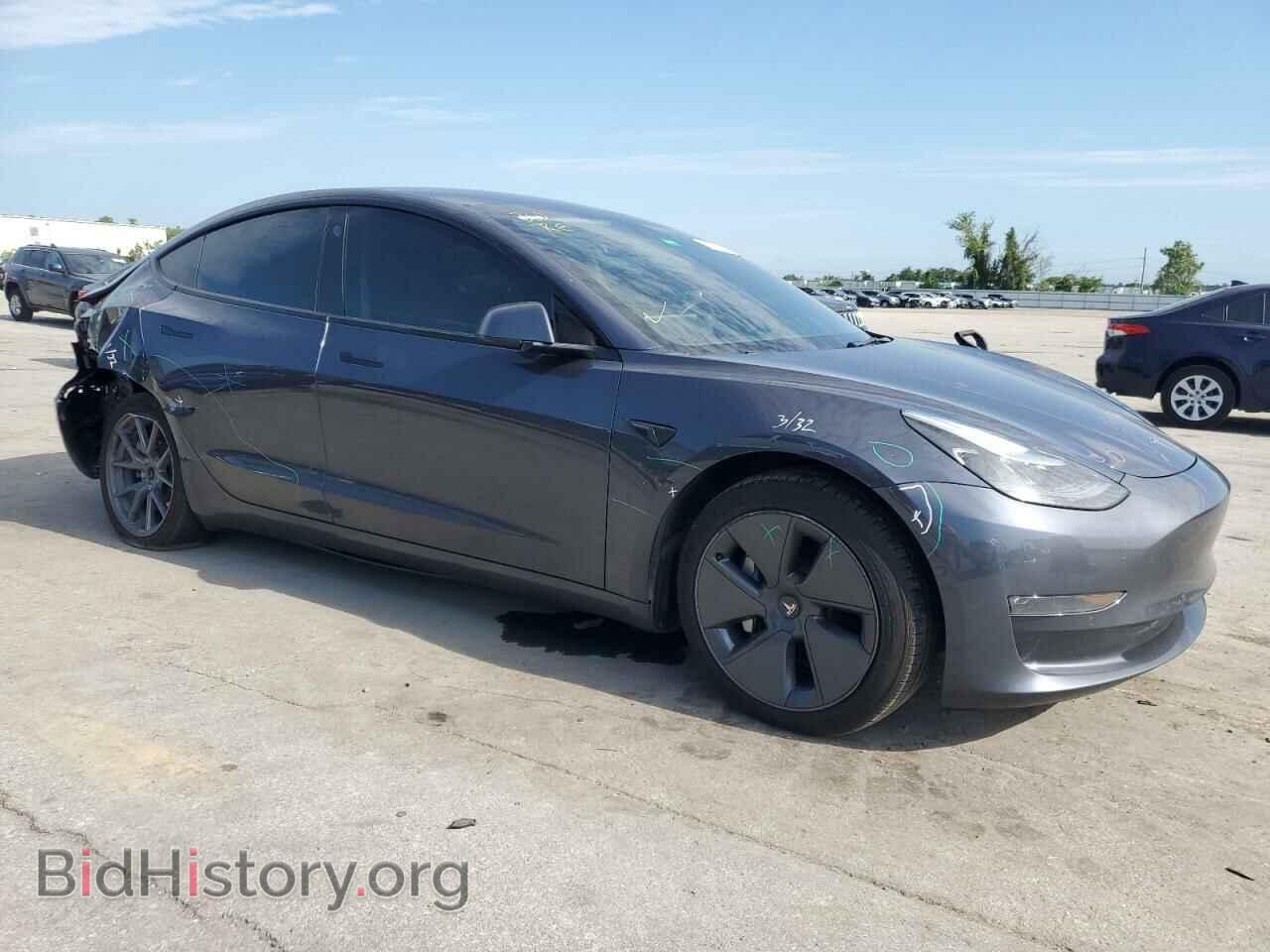 2022 TESLA MODEL 3 - VIN: 5YJ3E1EB5NF195486 - Фото 4