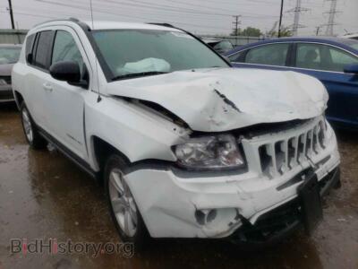 2012 Jeep COMPASS COMPASS SP, белый — VIN 1C4NJCBA1CD627040, Copart