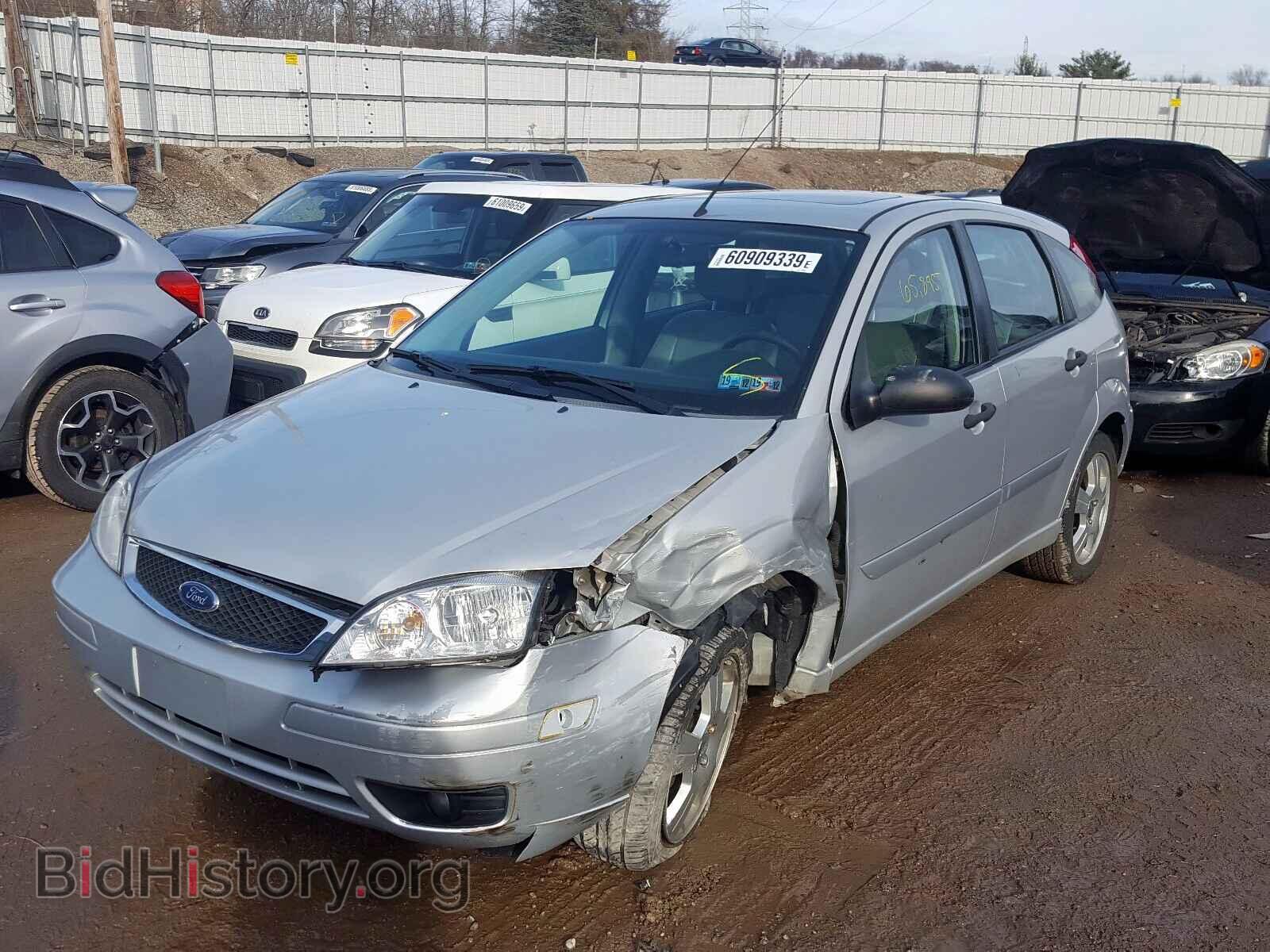 2007 FORD FOCUS - VIN: 1FAFP37N17W330882 - Фото 2