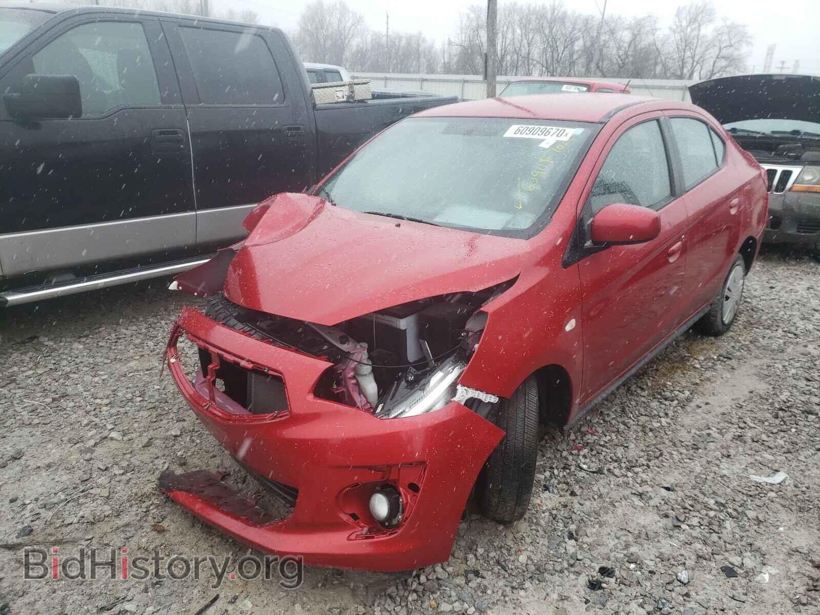 2019 MITSUBISHI MIRAGE - VIN: ML32F3FJ7KHF07996 - Фото 2