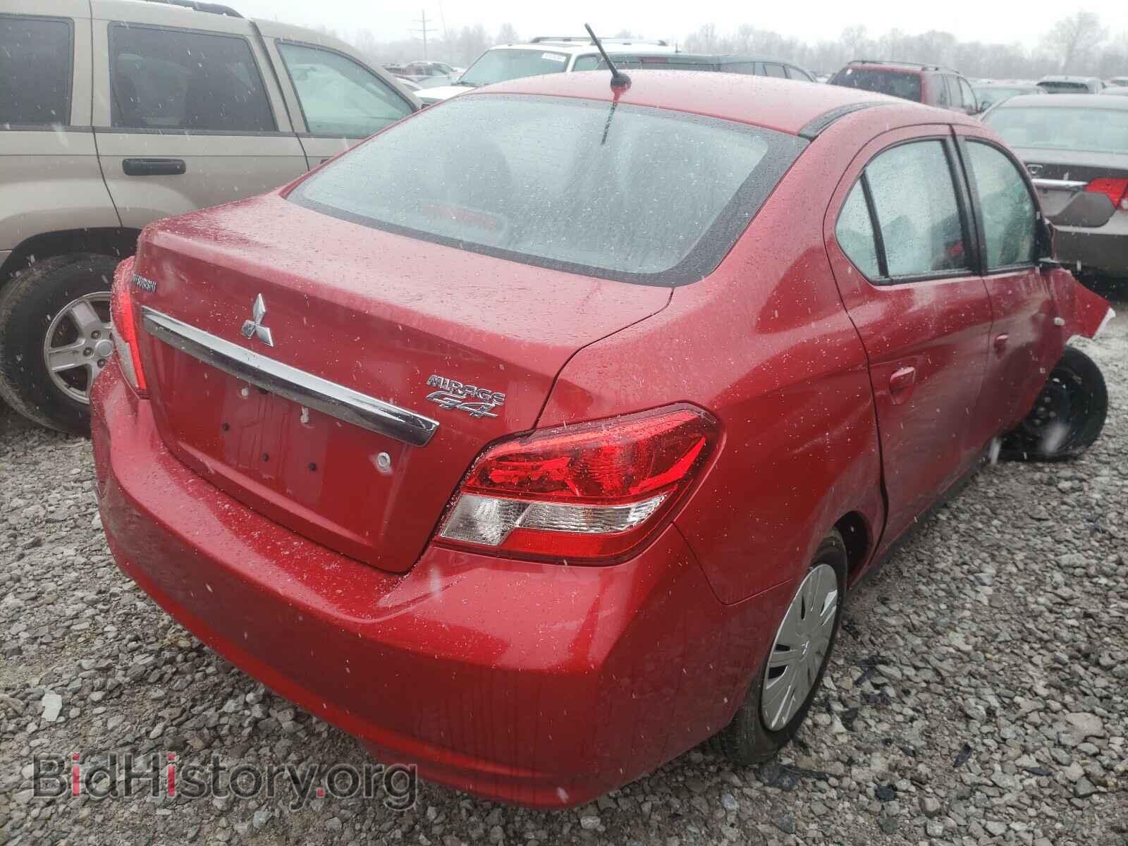 2019 MITSUBISHI MIRAGE - VIN: ML32F3FJ7KHF07996 - Фото 4