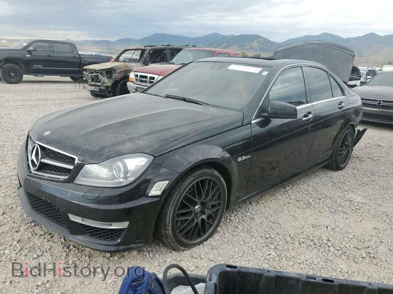 Photo WDDGF7HB0DA851460 - MERCEDES-BENZ C-CLASS 2013