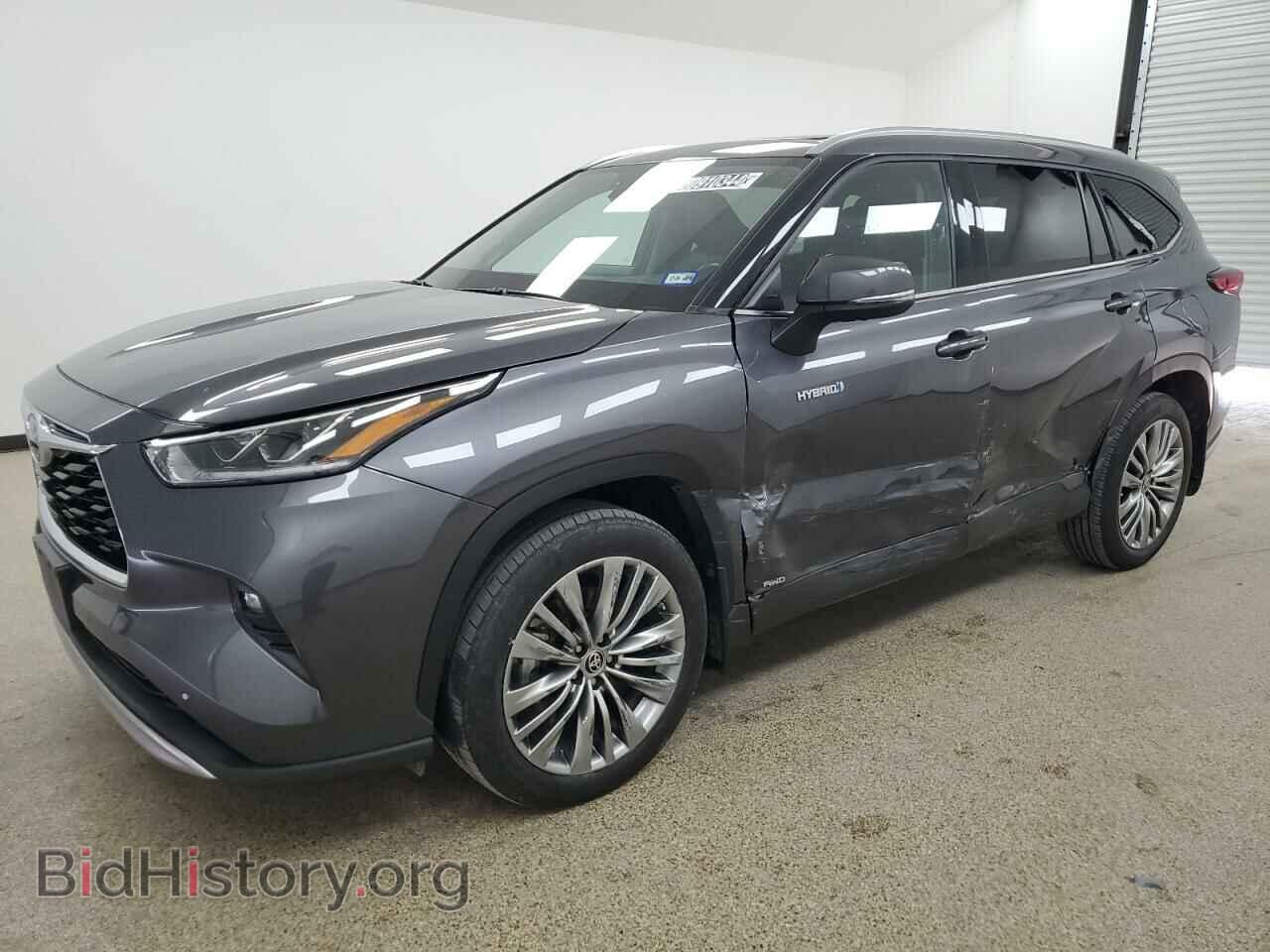Фотография 5TDEBRCH8MS062948 - TOYOTA HIGHLANDER 2021