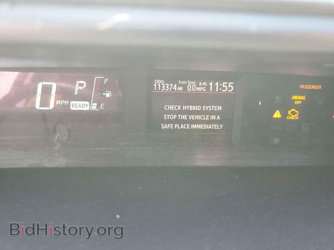 2014 TOYOTA PRIUS - VIN: JTDKDTB37E1067623 - Фото 9